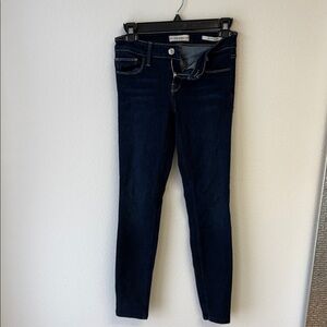 Guess Women's Dark Blue Skinny Jeans
